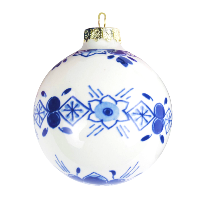 Royal Delft kerstbal - 5cm