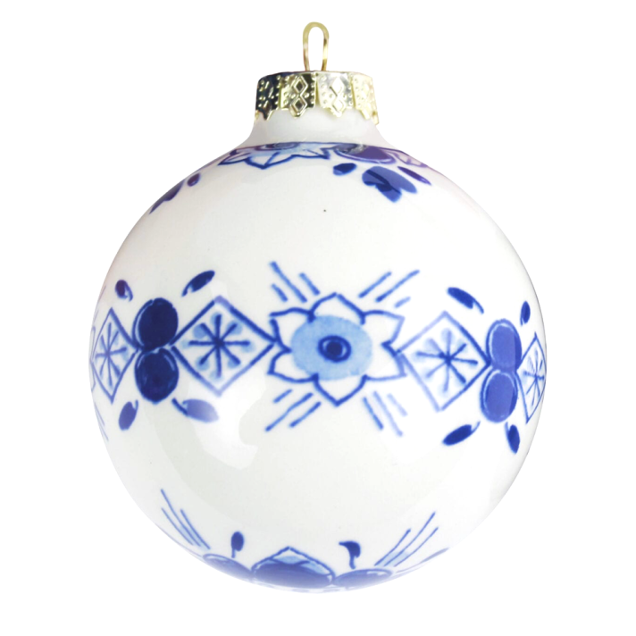 Royal Delft kerstbal - 7cm