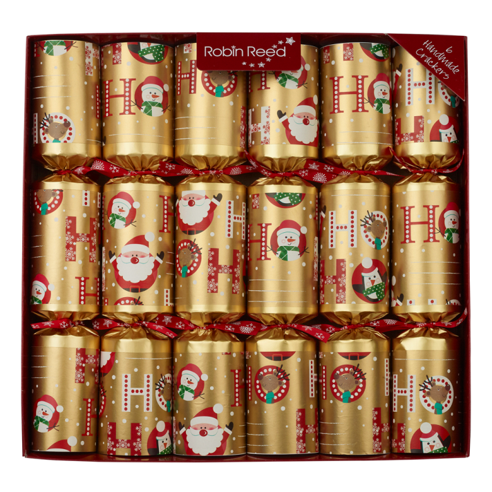 Christmas crackers - Racing Santa - Set van 6