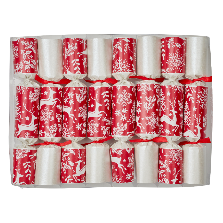 Christmas cracker - Scandi Stag - Set van 8