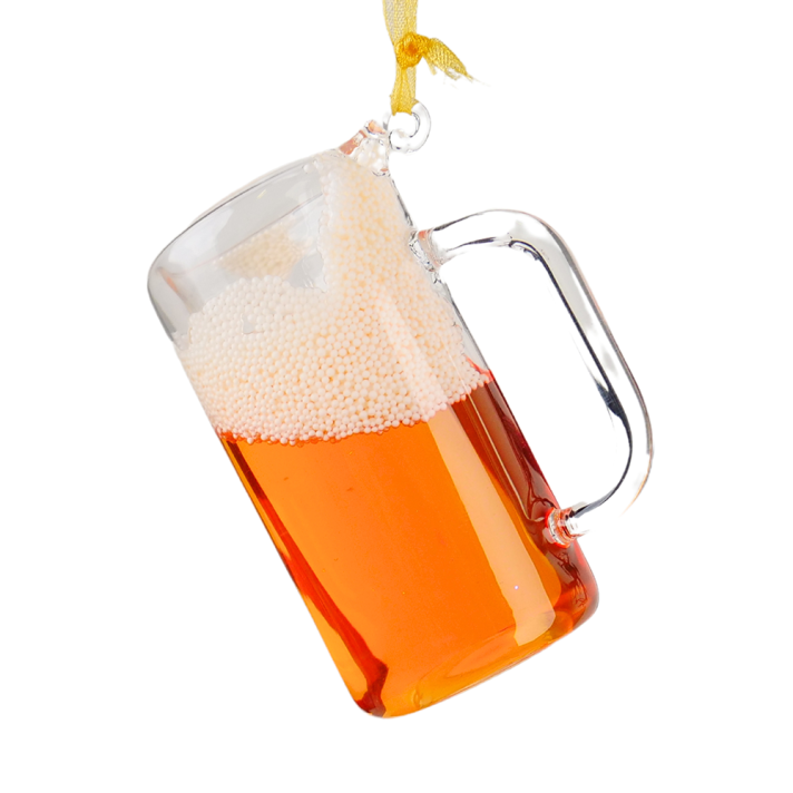 Kurt Adler kerstornament - Bierglas