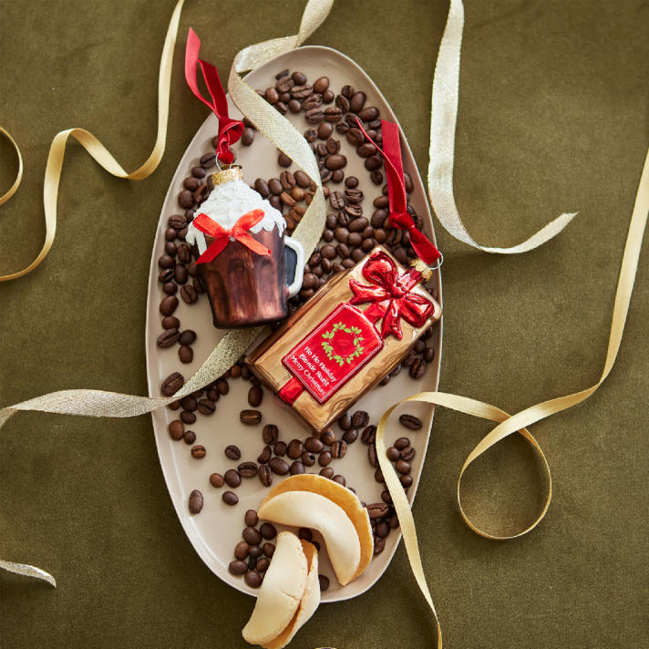 Decoris kerstornament - Chocolademelk met slagroom