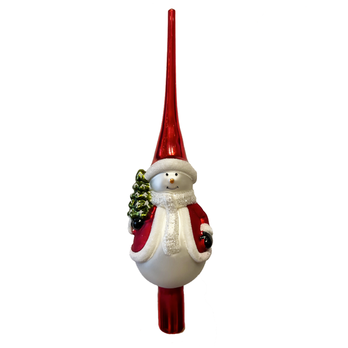 En Vacature verlies uzelf The Christmas Shop | Glazen piek - Sneeuwpop