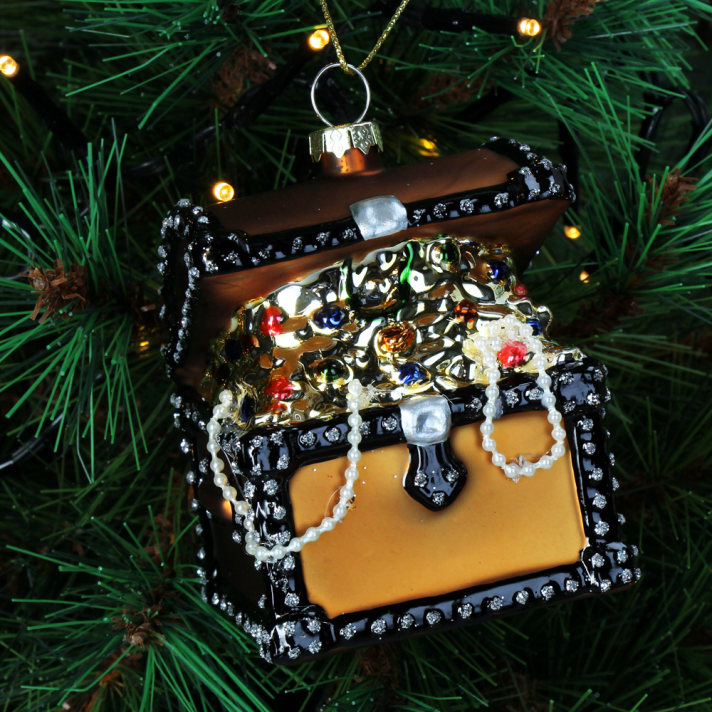 HD Collection kerstornament - Schatkist