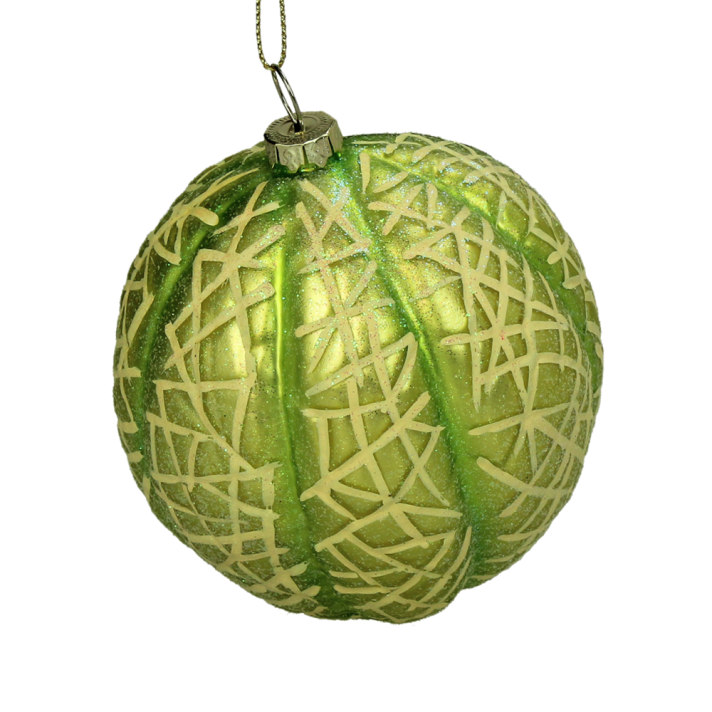 HD Collection kerstornament - Cantaloupe meloen