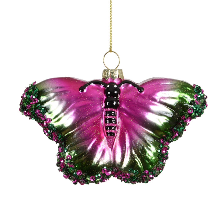 Decoris kerstornament - Vlinder