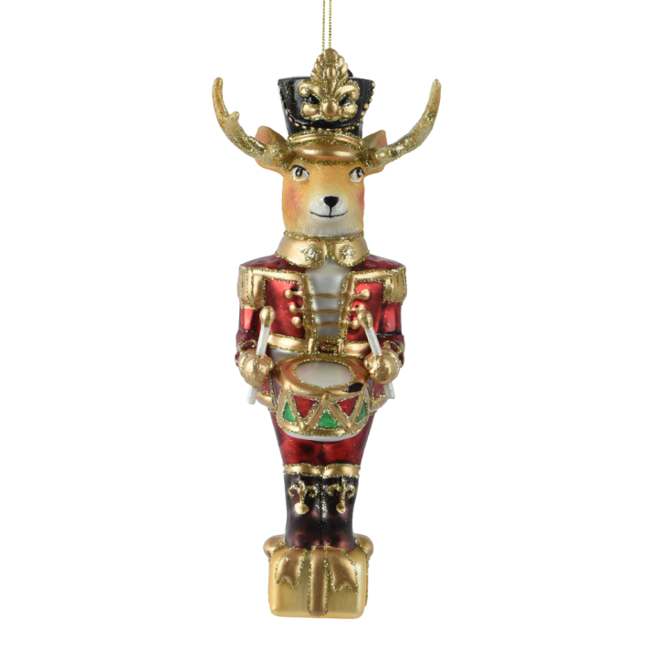 Decoris kerstornament - Notenkraker - Hert