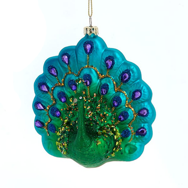 Kurt Adler kerstornament - Pauw