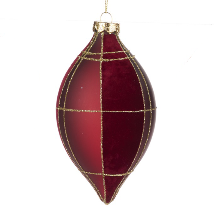 Goodwill kerstpegel - Tartan - 16cm