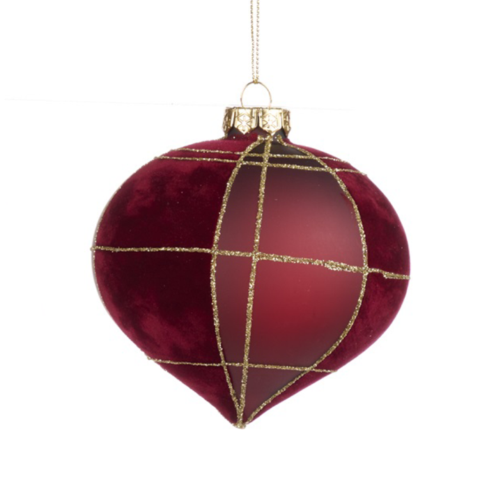 Goodwill kerstbal - Tartan - 10cm