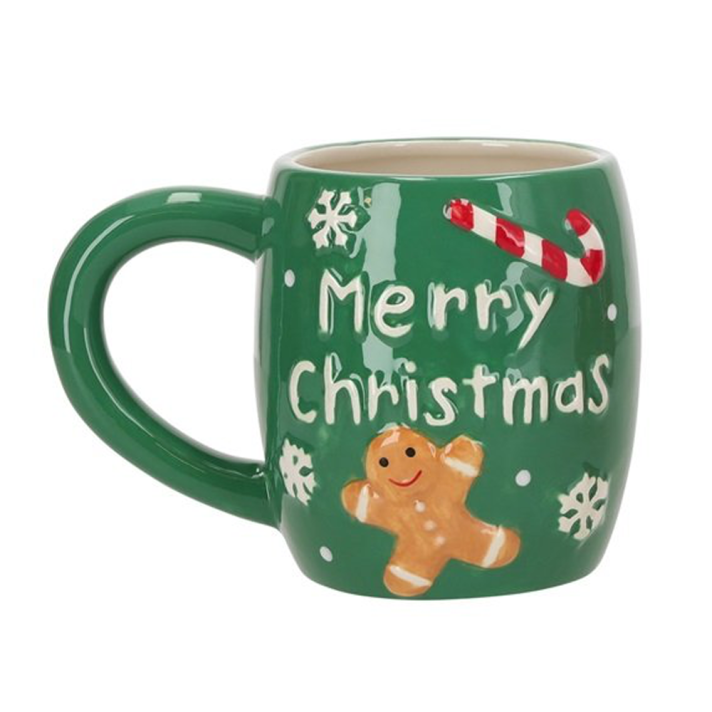 Timstor kerstmok - Met gingerbread poppetje