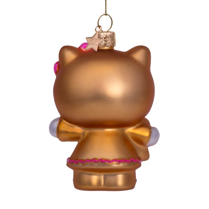 Vondels kerstornament - Hello Kitty - Gingerbread