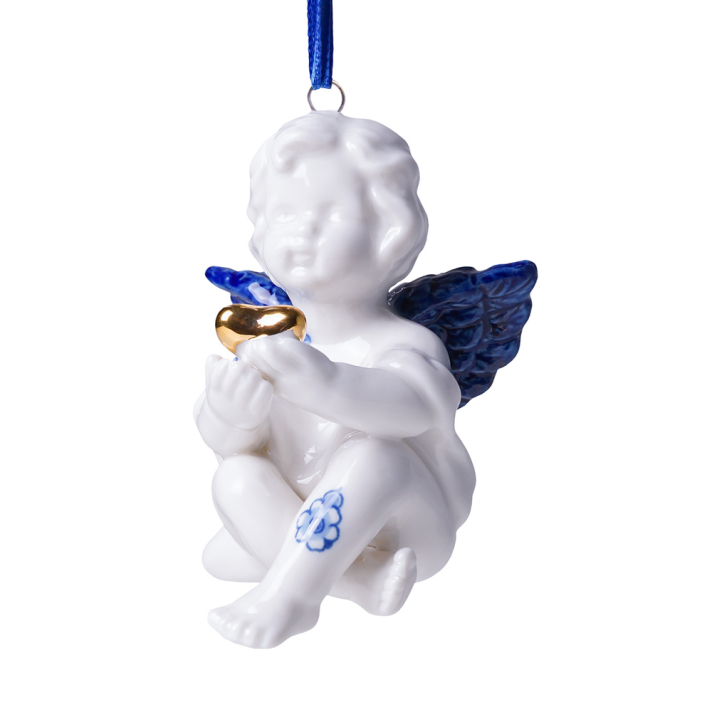 Heinen kerstornament - Engel
