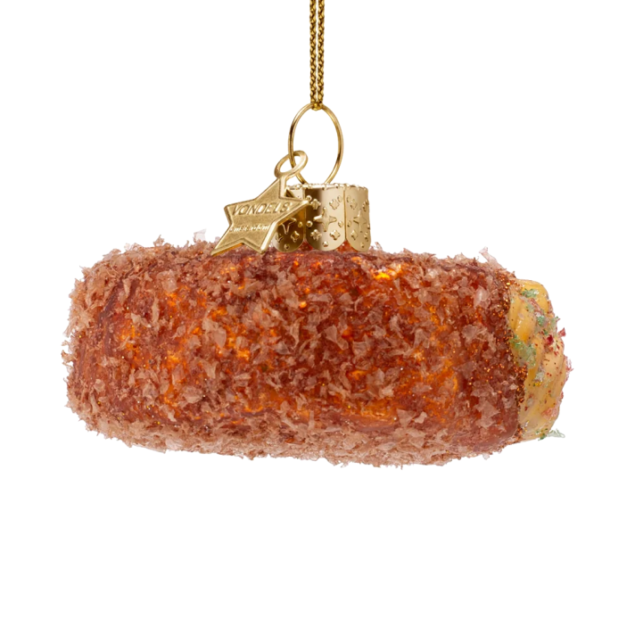 Vondels kerstornament - Bamischijf