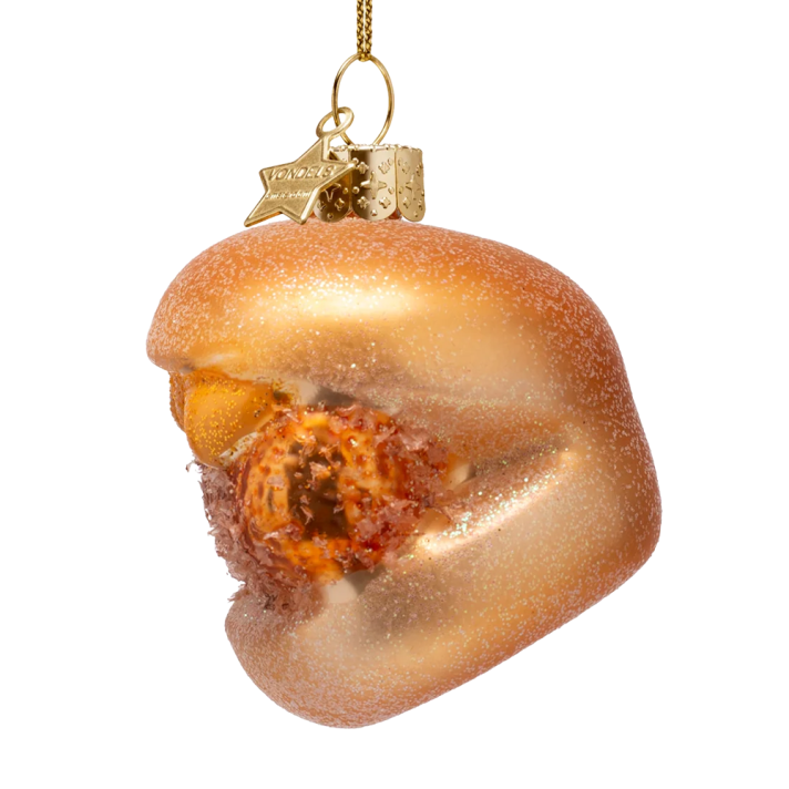 Vondels kerstornament - Broodje kroket