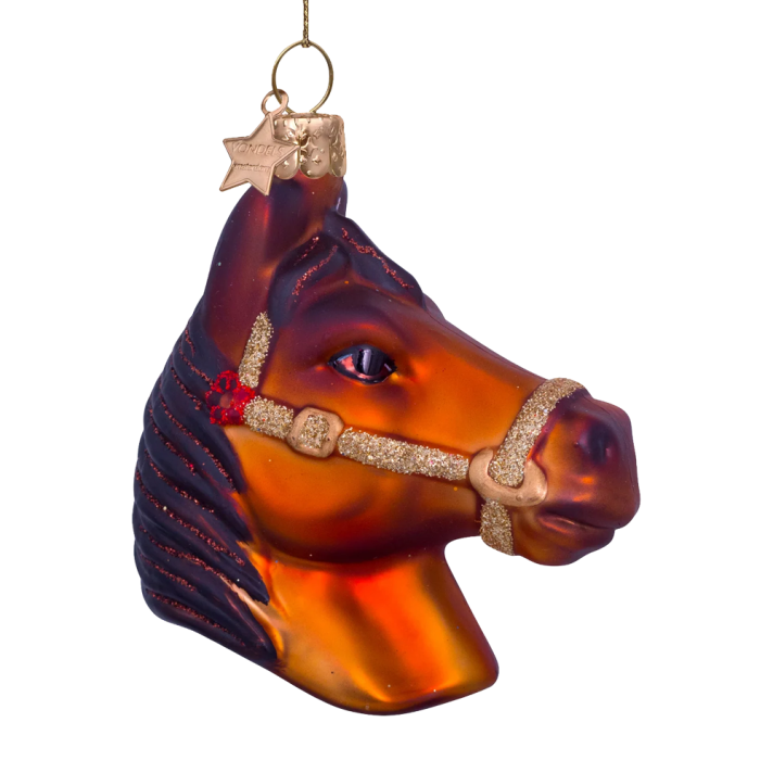 Vondels kerstornament - Paard