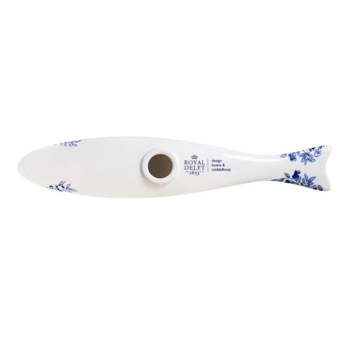 Royal Delft wanddecoratie - Blue Herring - Mesdag’s fleet