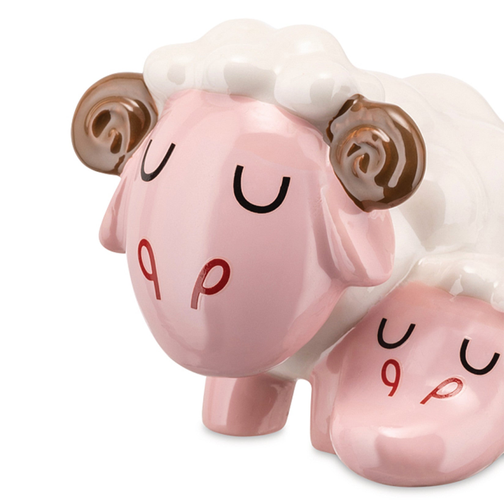 Alessi kerststal - Happy Eternity Baby - Schapen