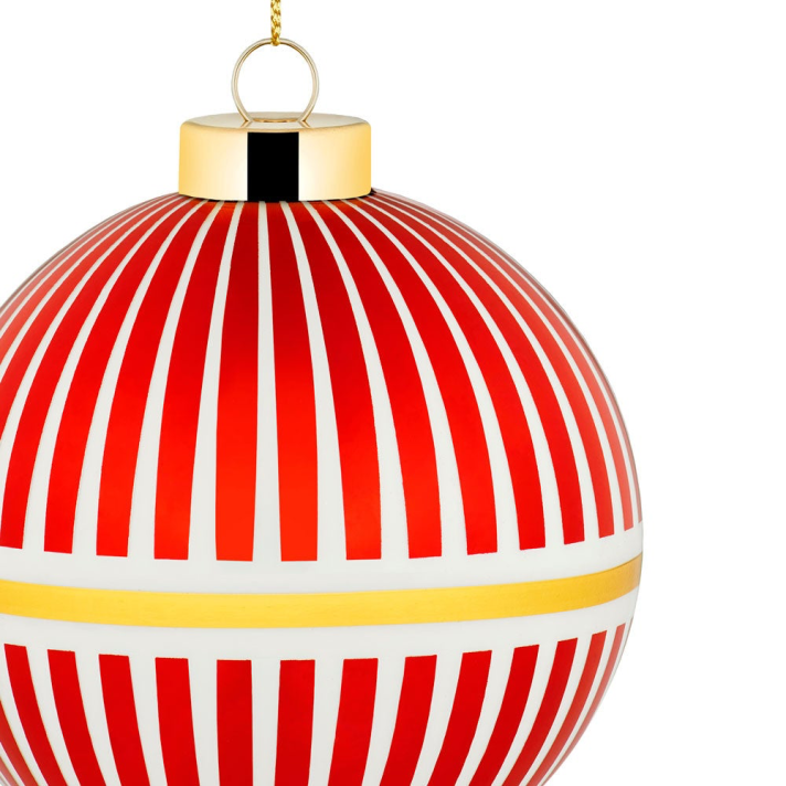 Alessi kerstbal - Delight - Rood