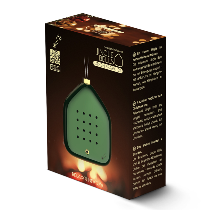 Relaxound geluidsbox - Jingle Bells - Groen