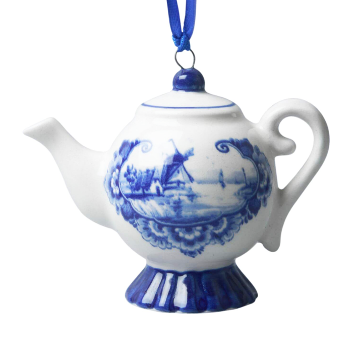 Heinen kerstornament - Theekop