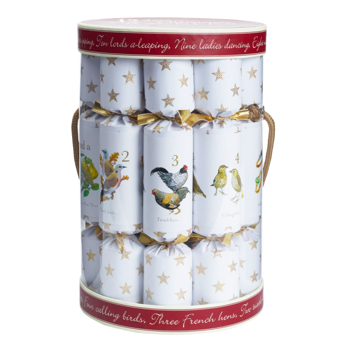 Robin Reed Christmas crackers - 12 days Stars - Set van 12
