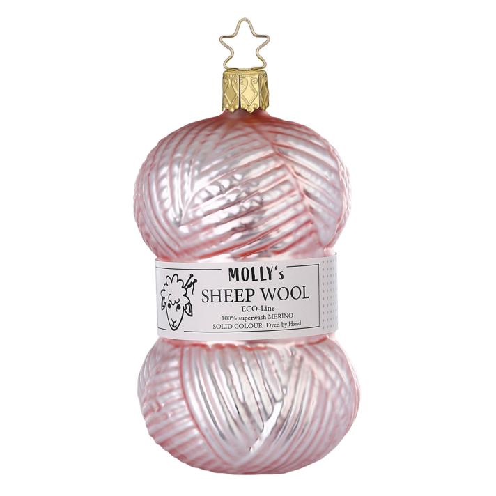 Inge Glas kerstornament - Wol