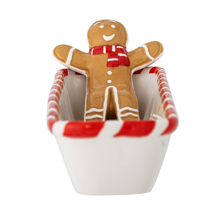 Bloomingville schaal - Met gingerbread poppetje