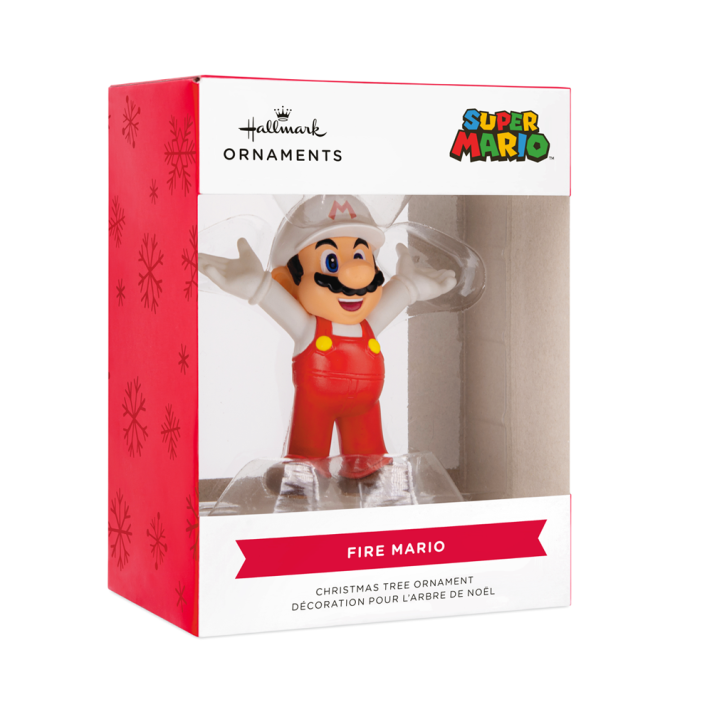 Hallmark kerstornament - Fire Ball Mario