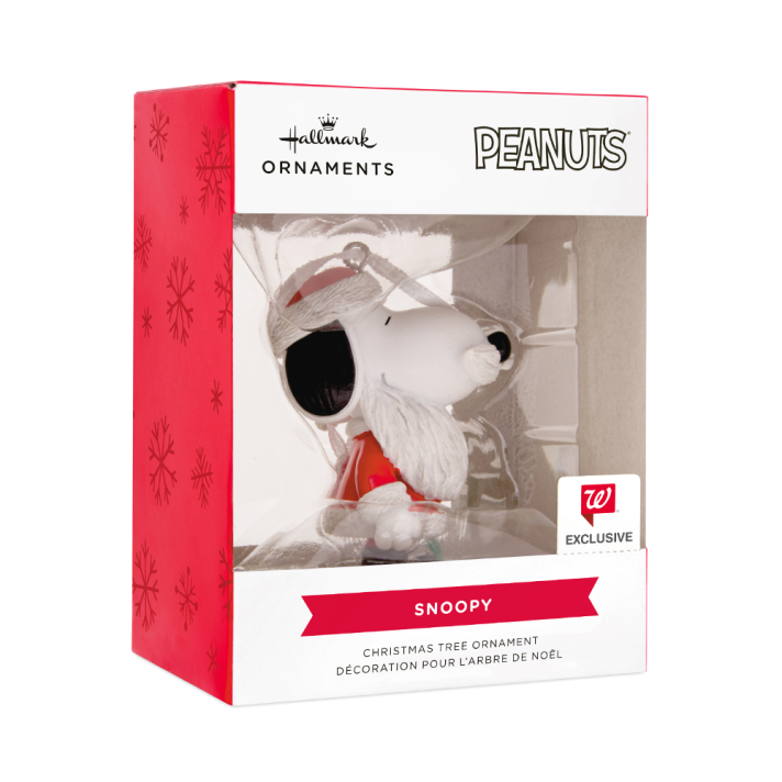 Hallmark kerstornament - Snoopy als kerstman