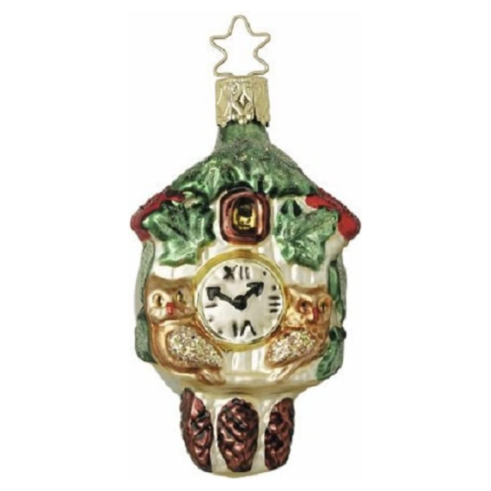 Inge Glas kerstornament - Koekoeksklok