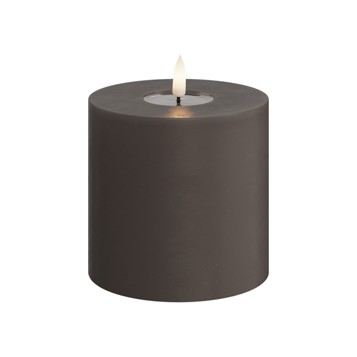 Deluxe Homeart LED stompkaars - Mocca - 10cm