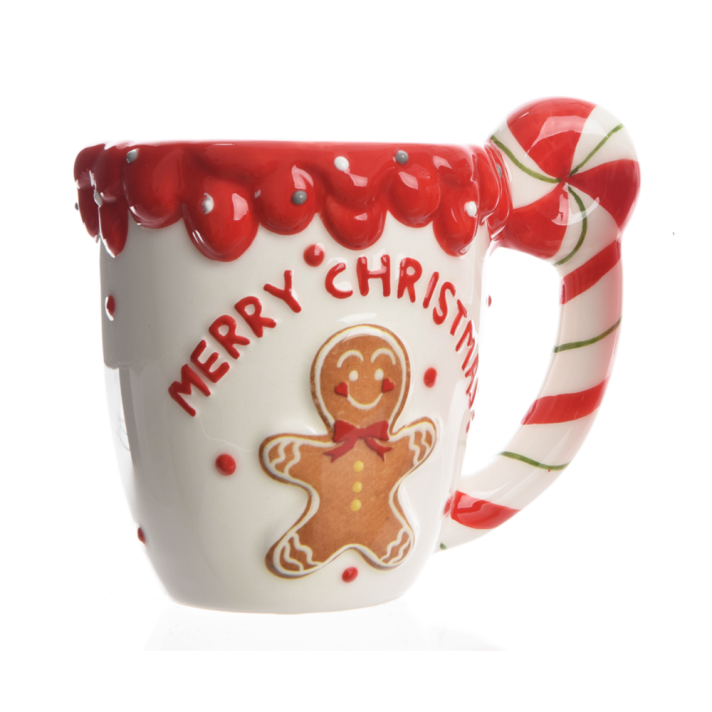 Decoris kerstmok - Met zuurstok