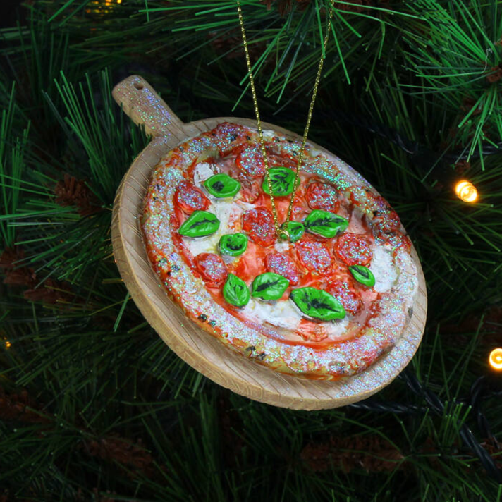 HD Collection kerstornament - Pizza