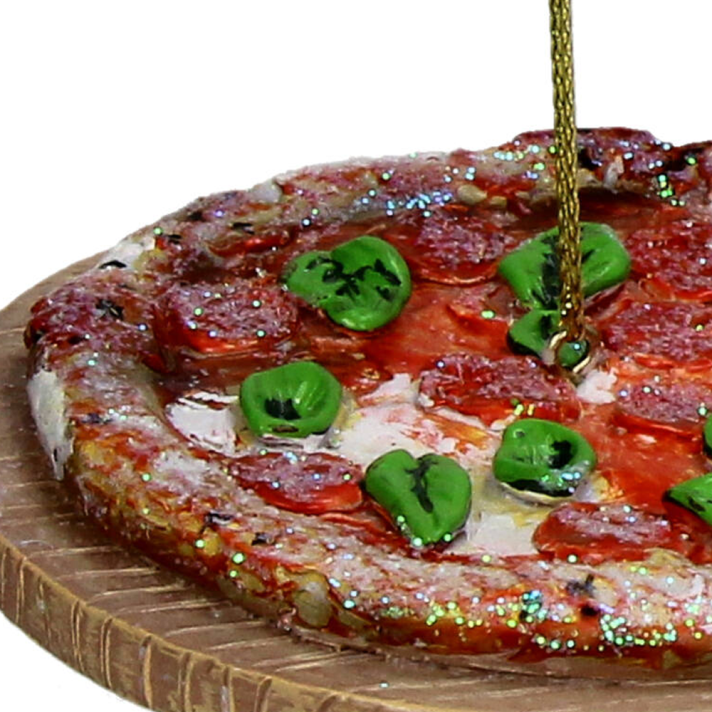 HD Collection kerstornament - Pizza