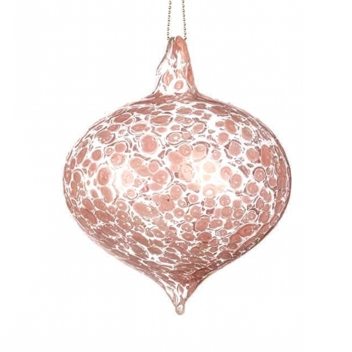 Goodwill kerstbal - Met stippen - 8cm