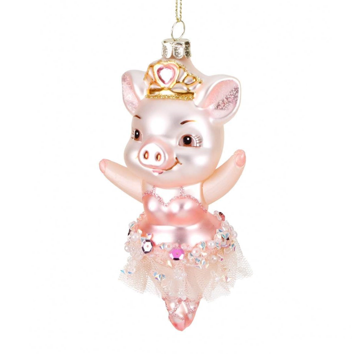 Goodwill kerstornament - Varken - Ballerina
