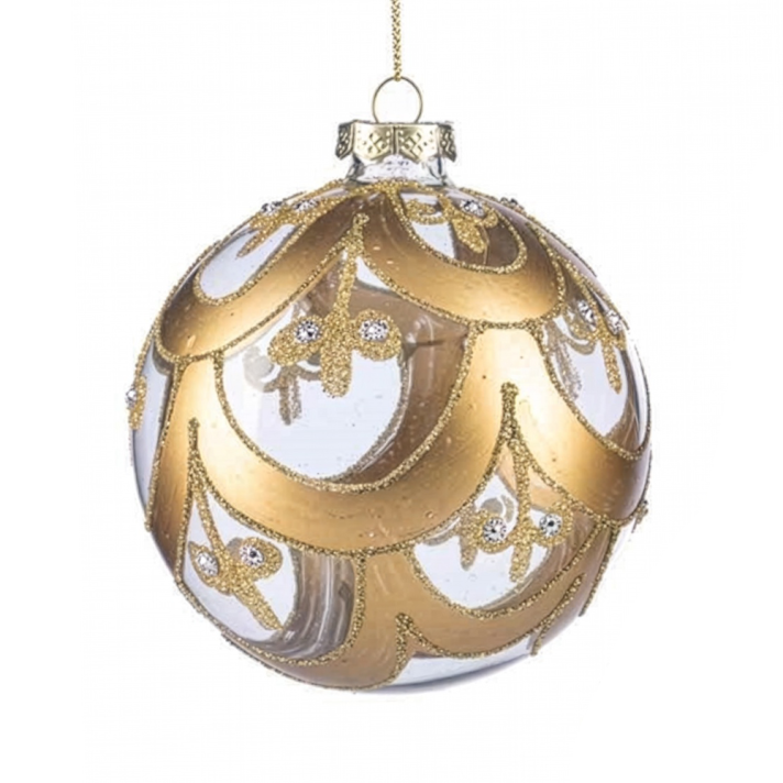 Goodwill kerstbal - Barok - 10cm