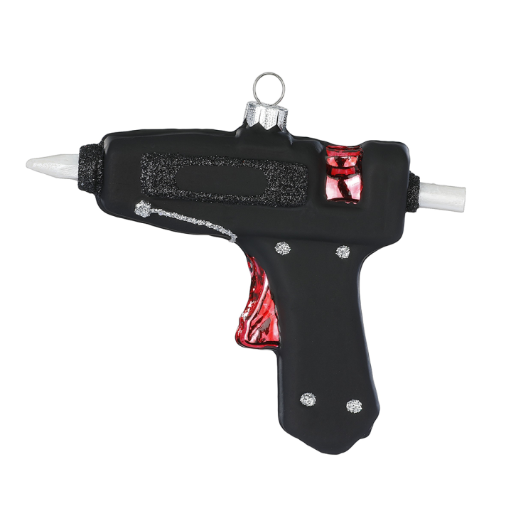Holly & Jolly kerstornament - Lijmpistool