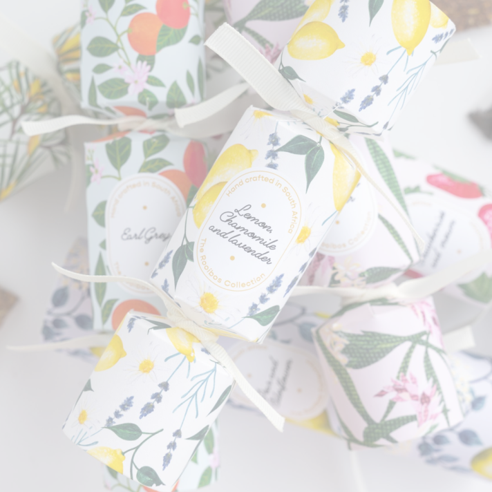 Holly & Ivy Christmas crackers - Tea - Set van 6