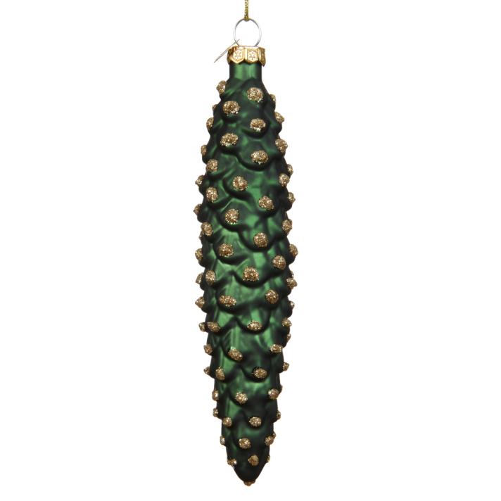 Decoris kerstornament - Dennenappel