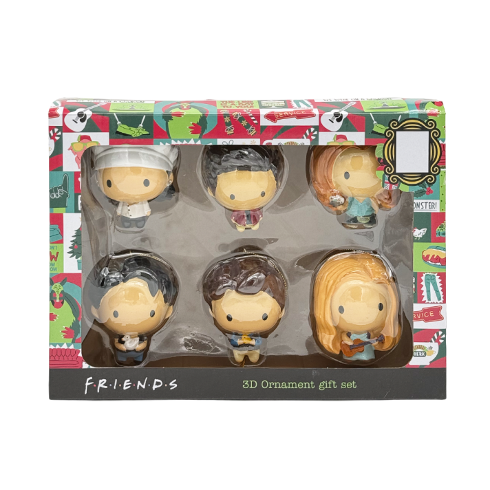 Friends kerstornamenten - Giftset - Set van 6