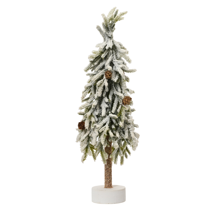 Everlands kunstkerstboom - Merry fir - Met sneeuw