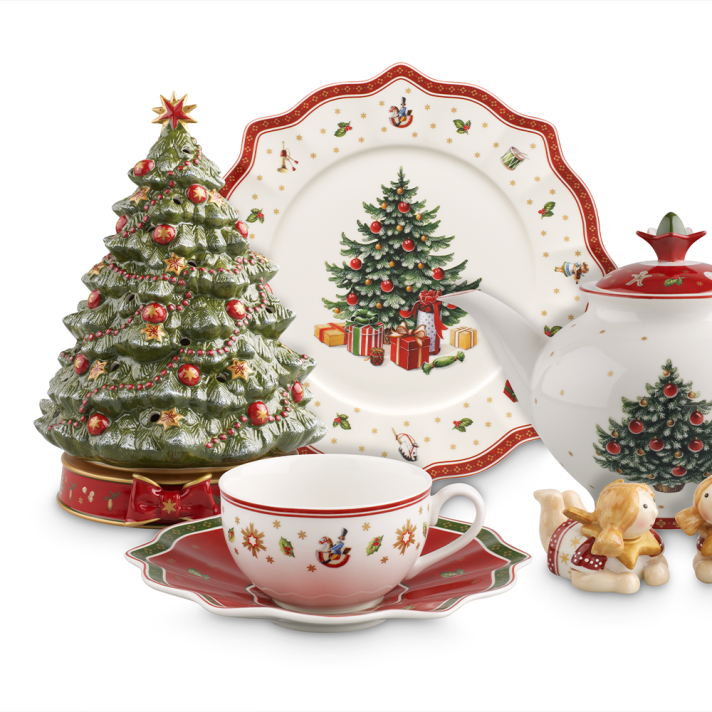 Villeroy & Boch muziekdoos - Kerstboom