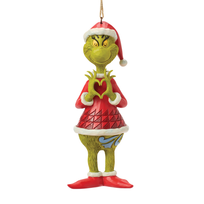 The Grinch kerstornament - Met hart