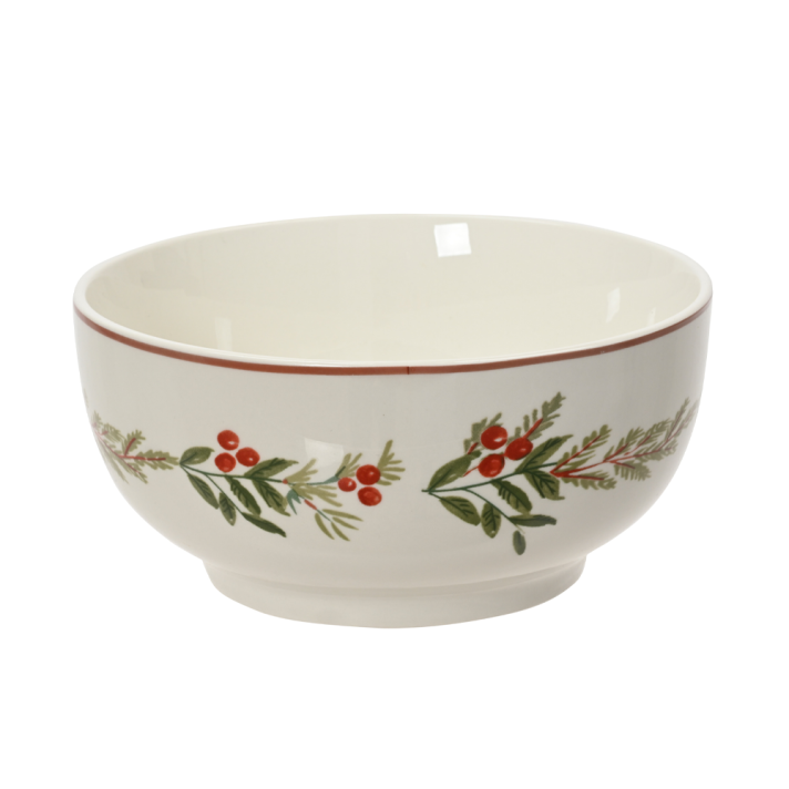 Decoris bol - Avec branches de Noël