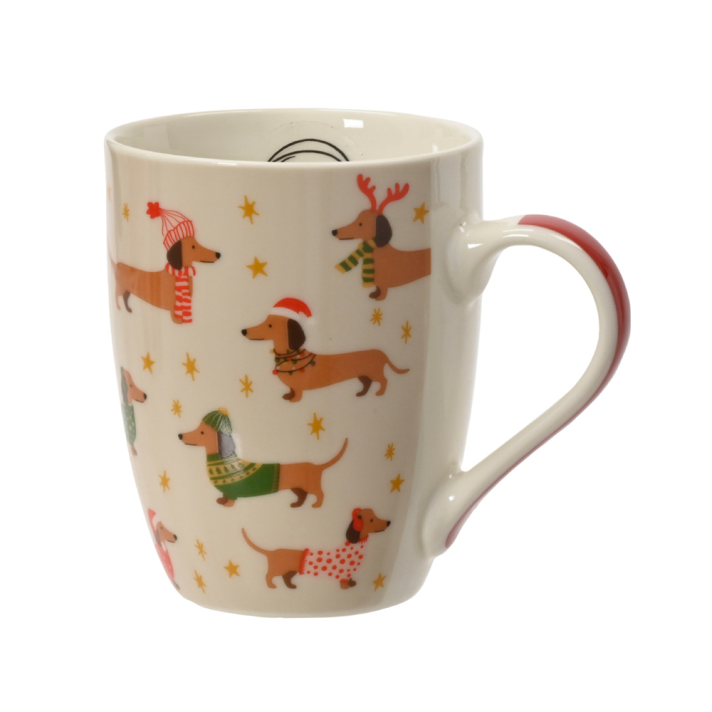 Decoris kerstmok - Met teckels