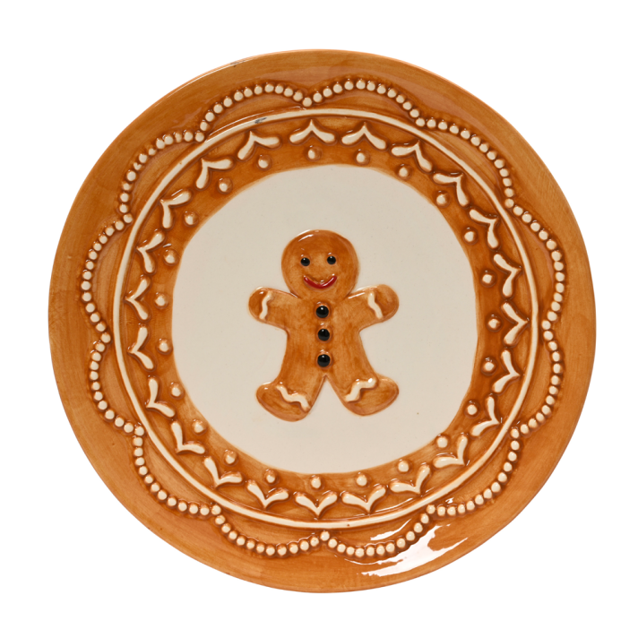 Decoris assiette de petit-déjeuner - Avec personnage en pain d'épices