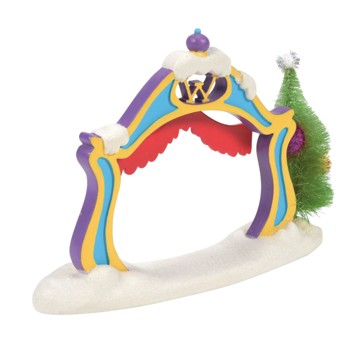 The Grinch Village figurine de village de Noël - The Grinch Archway