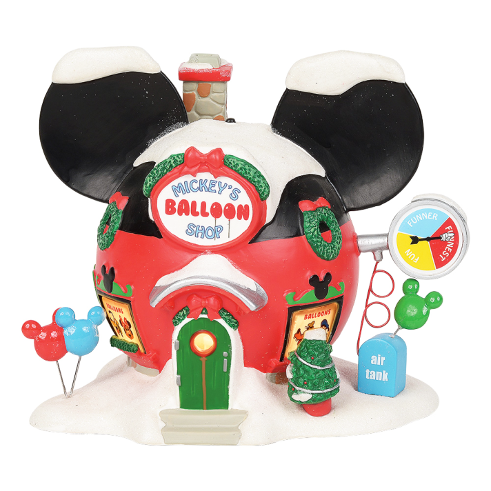 Disney Village kersthuis - Mickey's Balloon Inflators